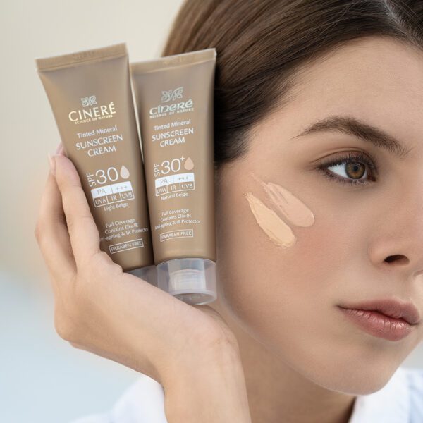 کرم ضد آفتاب رنگی SPF30