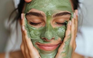 طرز تهیه ماسک چای سبز