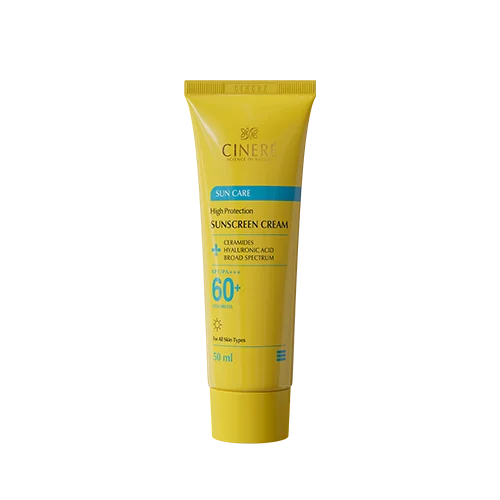 کرم ضدآفتاب +SPF 60 بدون رنگ سینره