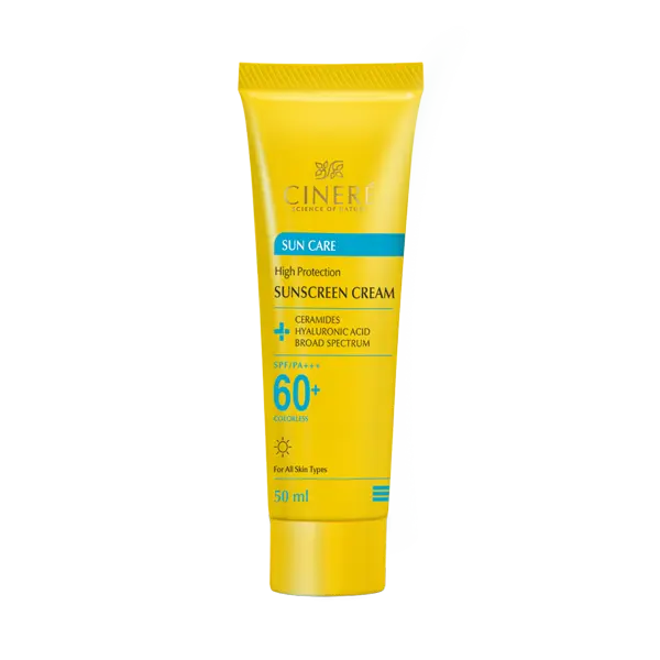 کرم ضد آفتاب SPF 60 بدون رنگ سینره
