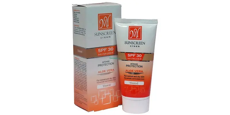 کرم ضد آفتاب فیزیکال مای با فیلترهای فیزیکی