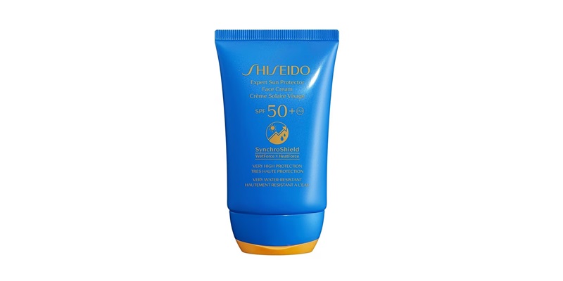 ۲. کرم ضدآفتاب SPF+50 بی‌رنگ شیسیدو