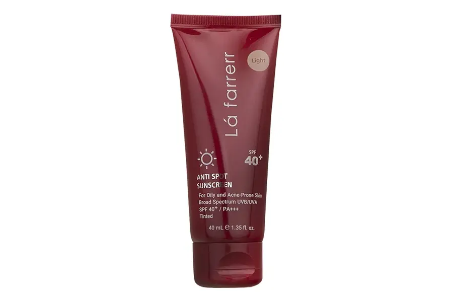 کرم ضدآفتاب رنگی ضد لک ایرانی لافارر Tinted Anti-Spot SPF40