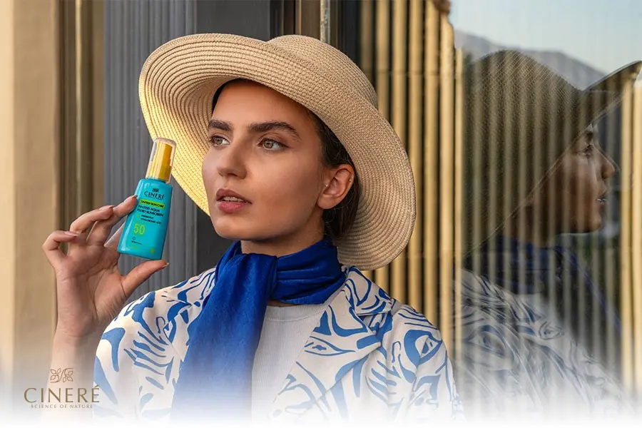 استفاده از ضدآفتاب سینره برای جلوگیری از ماسیدن ضدآفتاب روی پوست