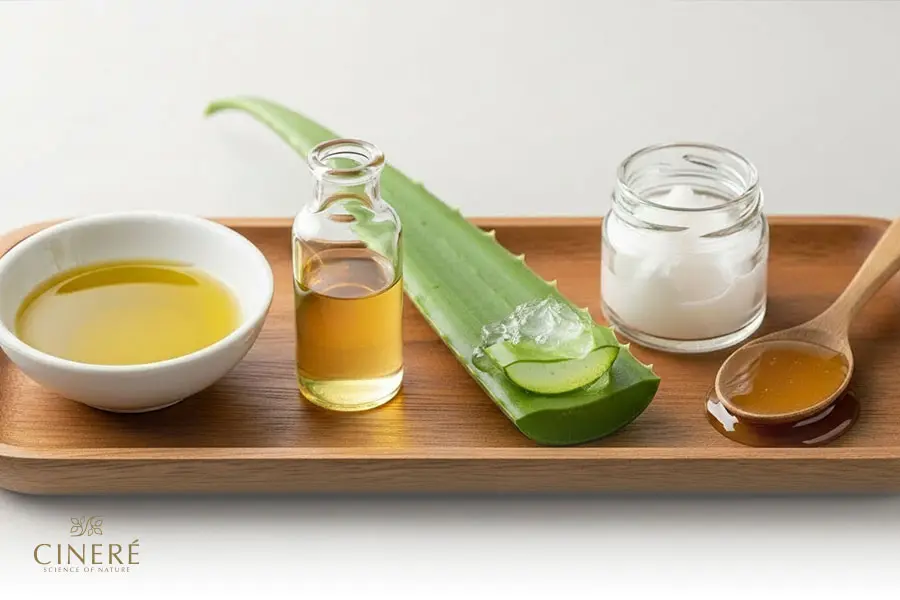 درمان‌های خانگی از روش‌های ملایم برای جلوگیری از شوره ابرو است.