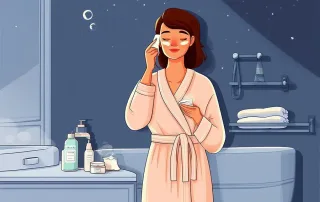 مراحل روتین پوستی شب برای انواع پوست