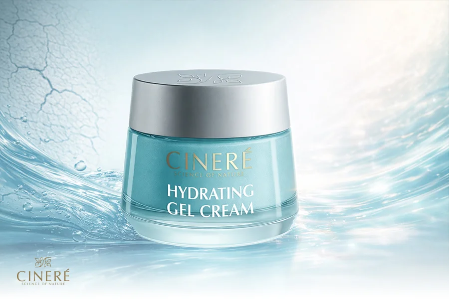 ژل کرم آبرسان سینره مناسب روتین پوست خشک و دهیدراته برای آبرسانی عمقی و تقویت سد دفاعی پوست.